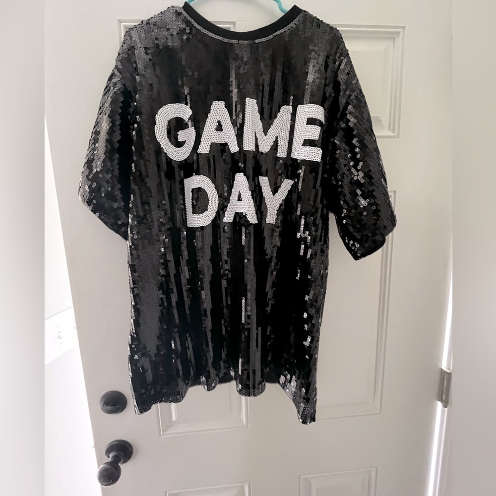 GAME DAY Glitter Jersey